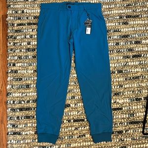 Greyson Men’s Montauk Jogger - 35 (orca/teal color)